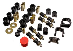 Ford ZX2 Suspension Bushing Kit - Energy Suspension - Hyper-Flex System - Black - `97-`01